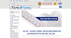 Desktop Screenshot of itapestore.com